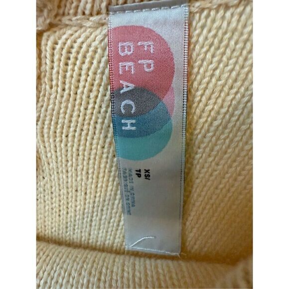 Free People Beach 100% Cotton Striped Renegade Tunic Sweater - Picture 10 of 13